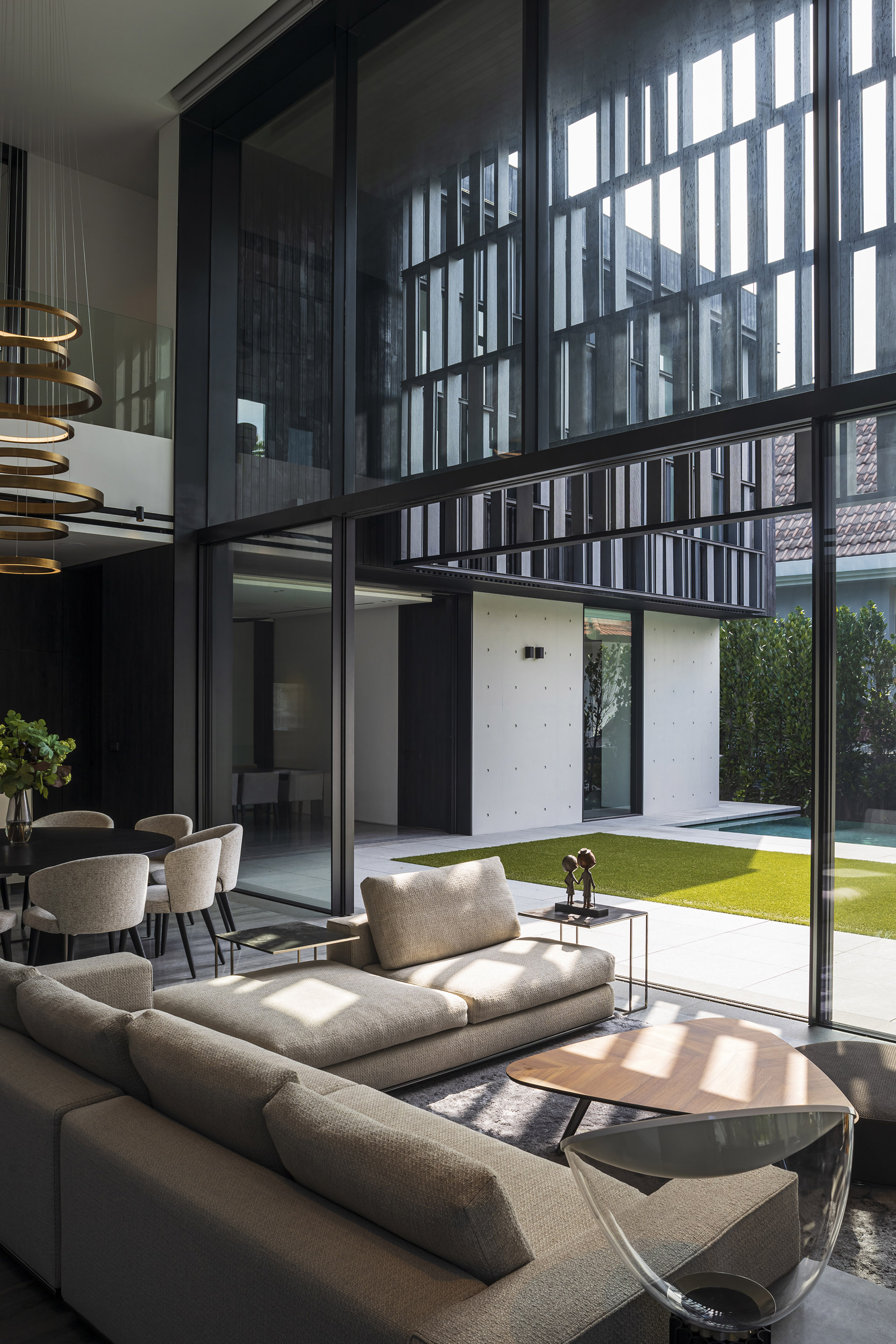 庭院式变体住宅丨K2LD Architects-22