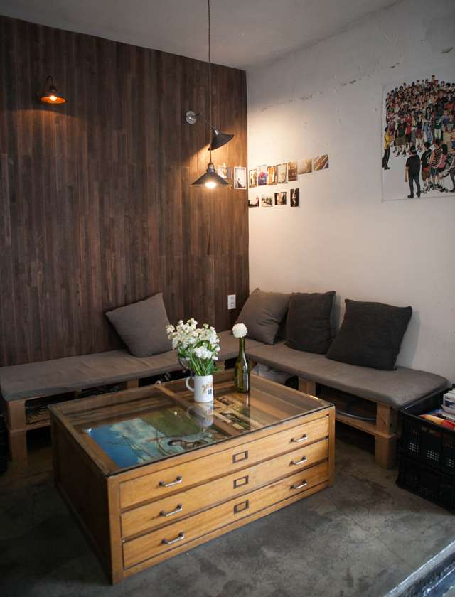 韩式清新 10 坪小咖啡馆设计-8