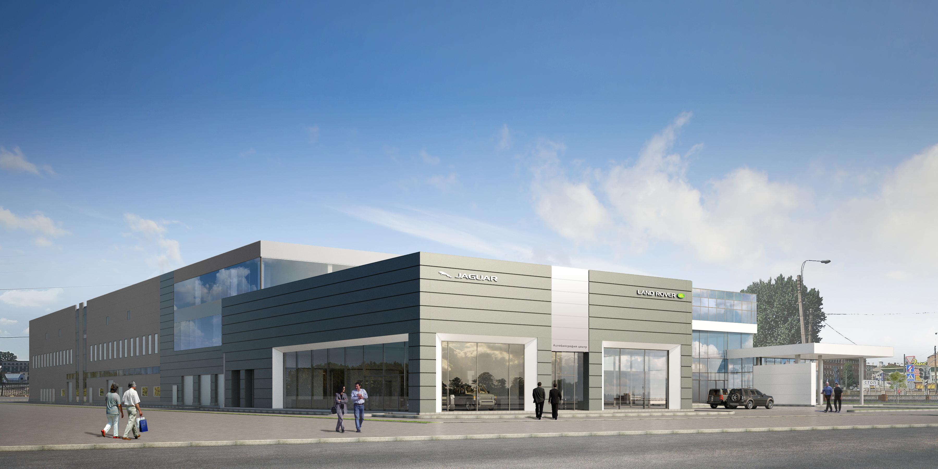 圣彼得堡 BMW、MINI、JLR 汽车展厅-10