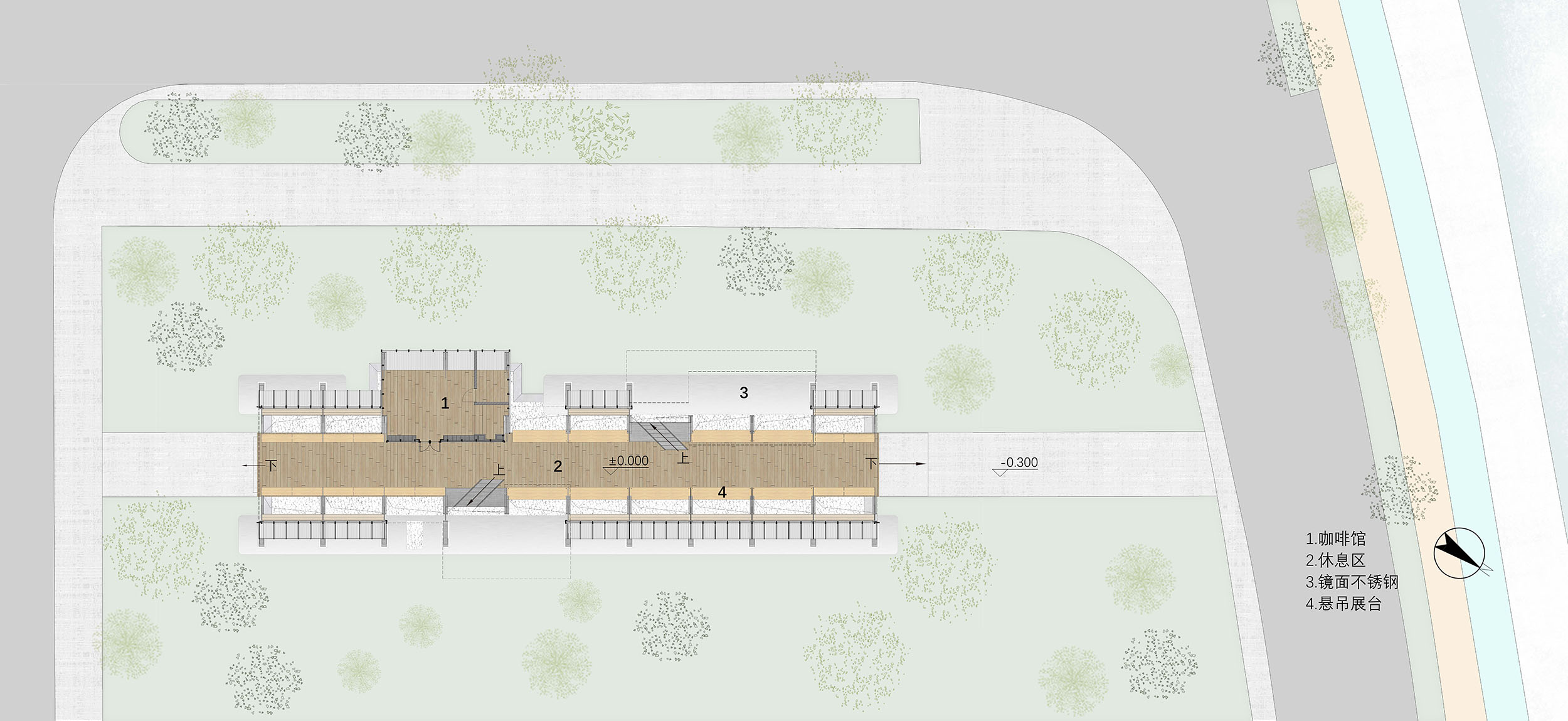 杭州滨江公共空间·银杏驿与大桥驿丨中国杭州丨同济原作设计工作室-65