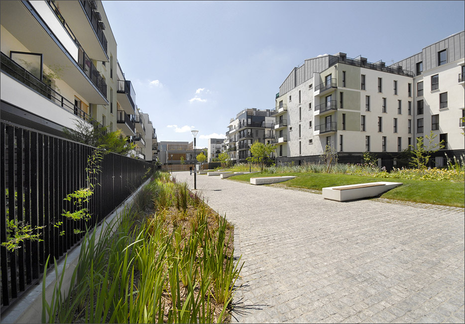 法国巴黎 Allée de Berlin Spandau 人行通道景观设计-5