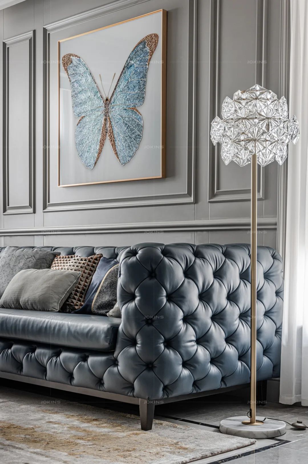 重庆独栋别墅美式轻奢风设计丨中国重庆丨重庆乔金斯-22