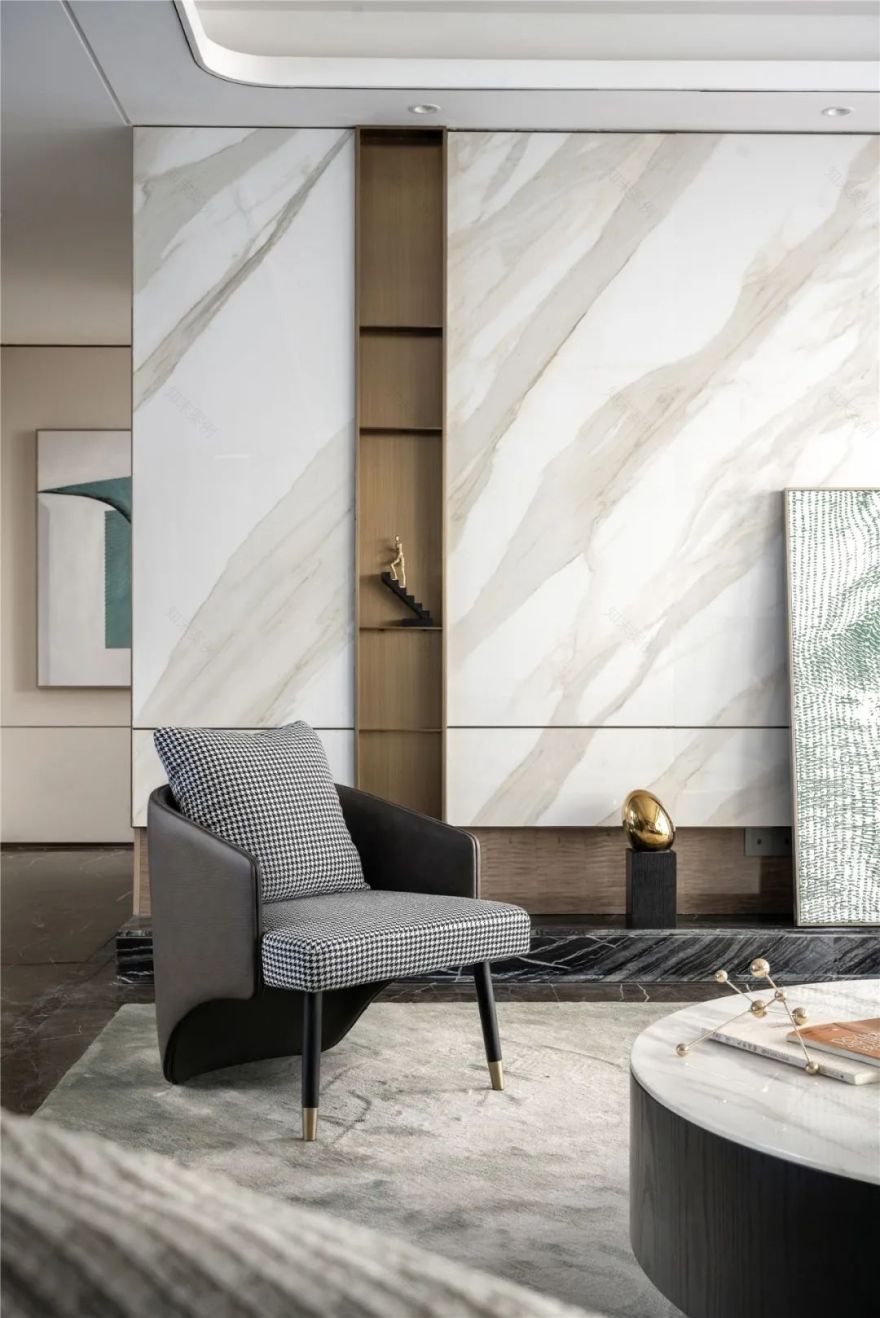 德方圆 | 160平样板间 水之绿 泉之韵-19