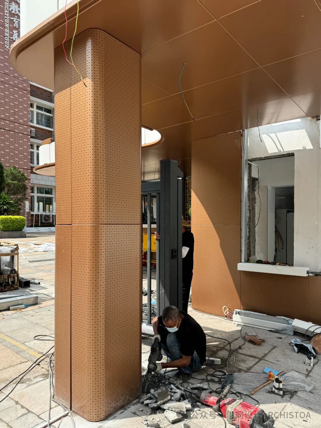 思同现场 厦门市金安小学校门改造丨中国厦门丨思同设计-40