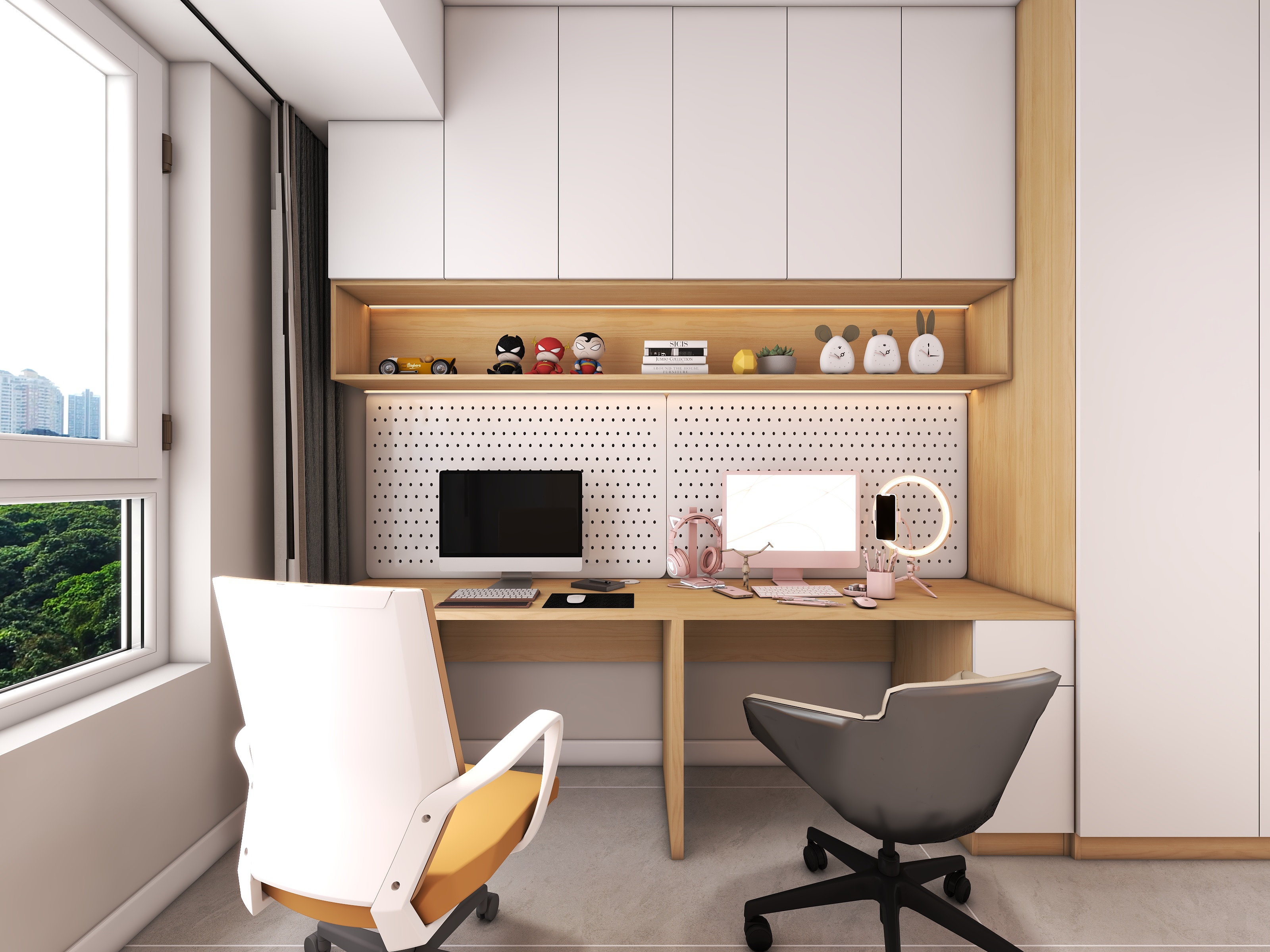 四川成都听湖九园（142平现代简约四居室）-43