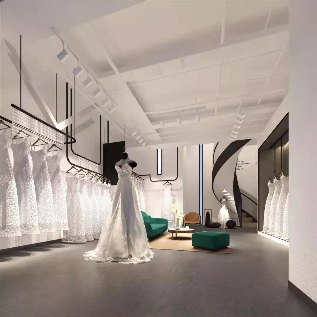 简约奢华婚纱店设计，低调优雅展现个性魅力-3