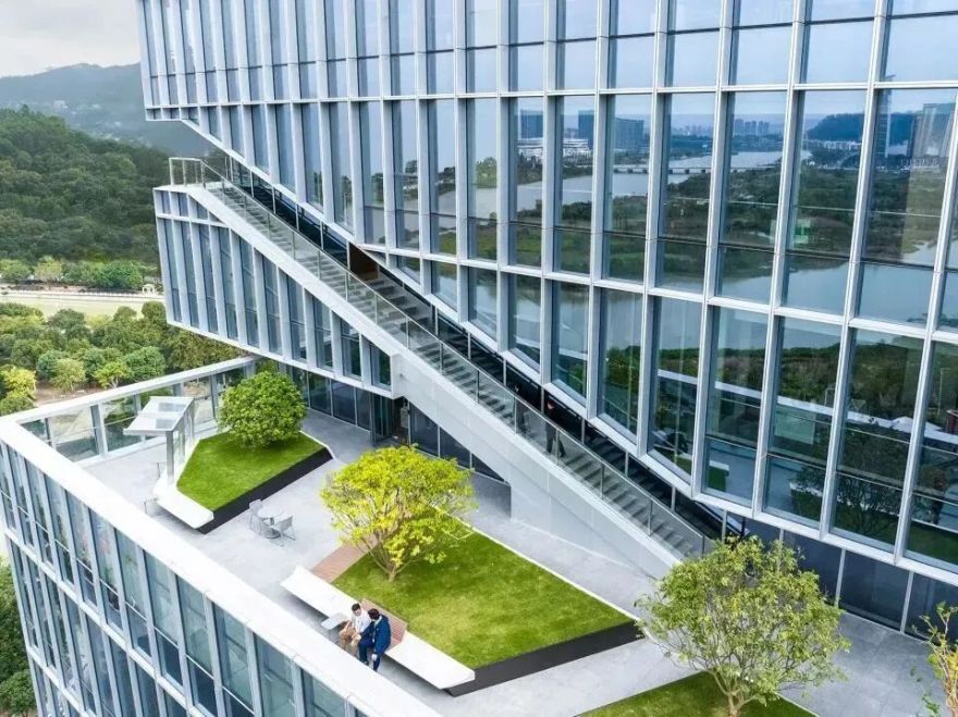 恒申总部大楼:堆叠而上,遇见办公空间新峯景-65