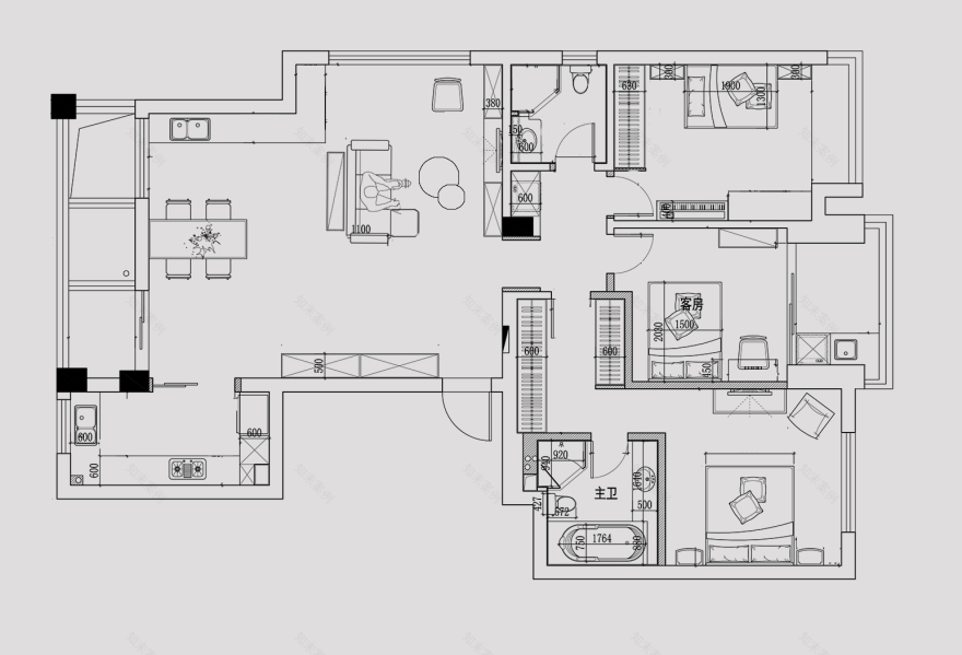 《自由之境》 | 现代简约,大空间之美-17