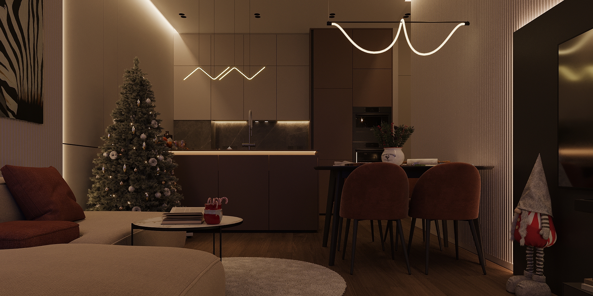 ZHK "Wings" 公寓室内设计丨乌克兰哈尔科夫-25