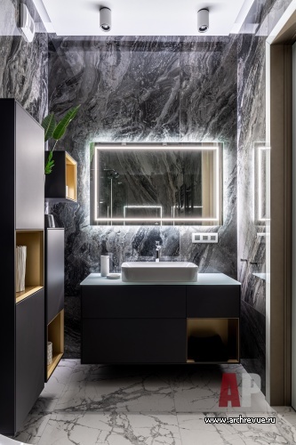 波罗的海带节日氛围的三层艺术装饰风格联排别墅丨俄罗斯加里宁格勒丨Чашкина Алена（恰什金娜·阿琳娜）-41