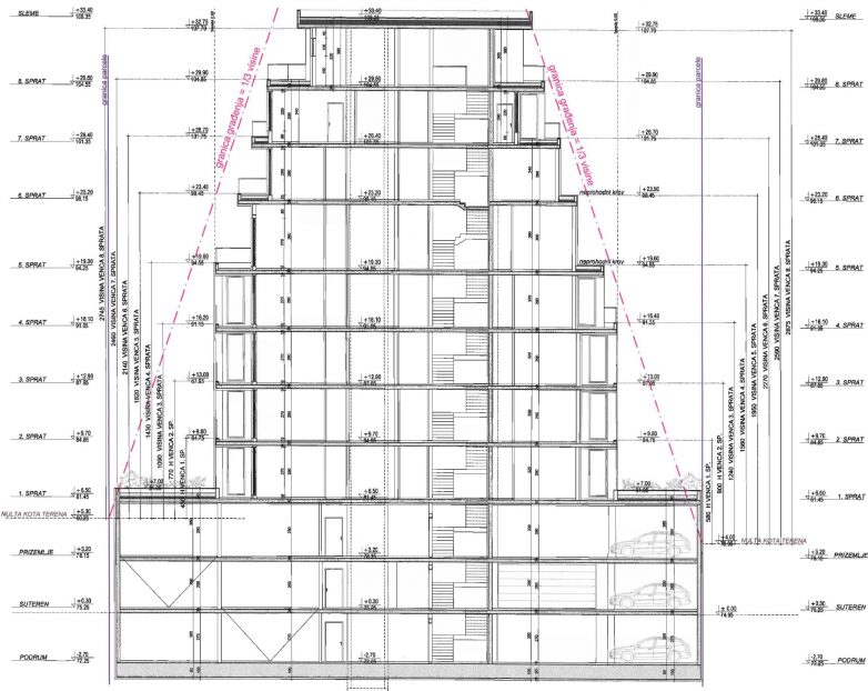 新贝尔格莱德某住宅与酒店综合建筑项目丨“Dalmak” d.o.o.-14