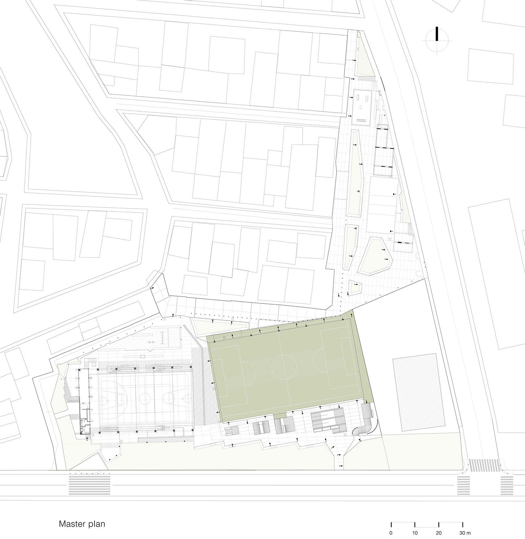 Los Mangos社区中心,墨西哥 / Entorno y Contexto-57