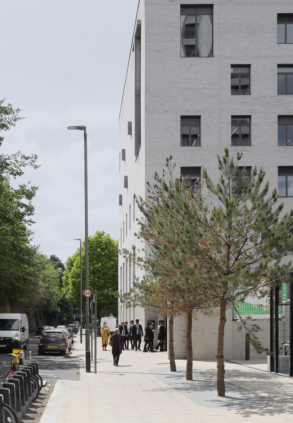 泰晤士基督教学校和巴特西教堂丨英国伦敦丨Henley Halebrown建筑事务所-8