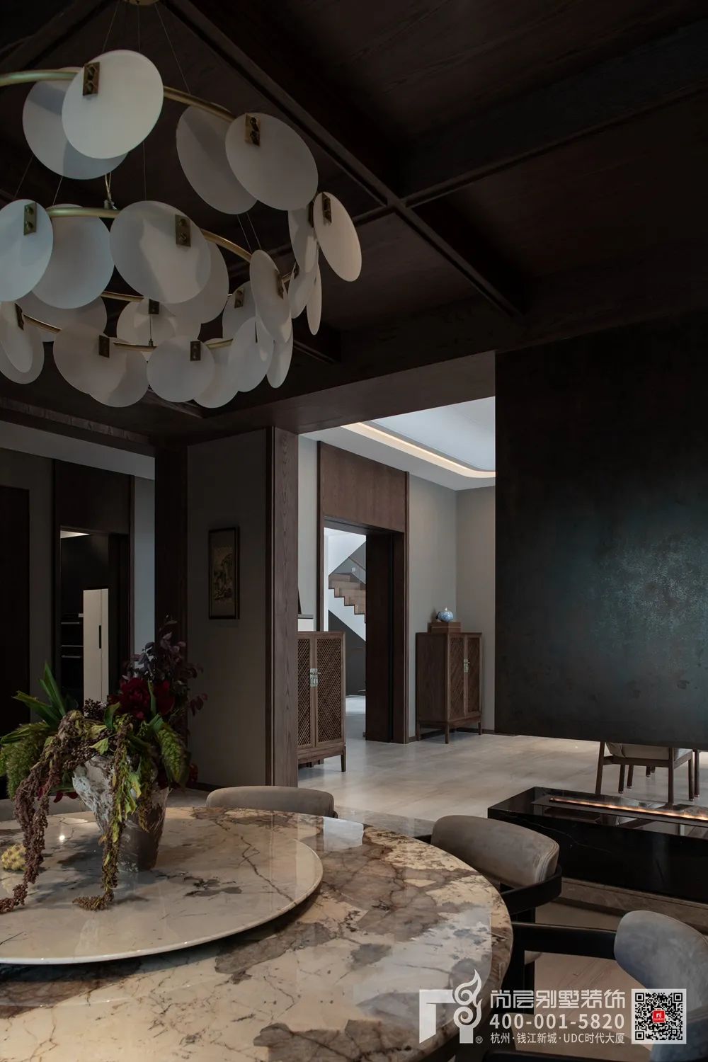 现代中式大宅-35