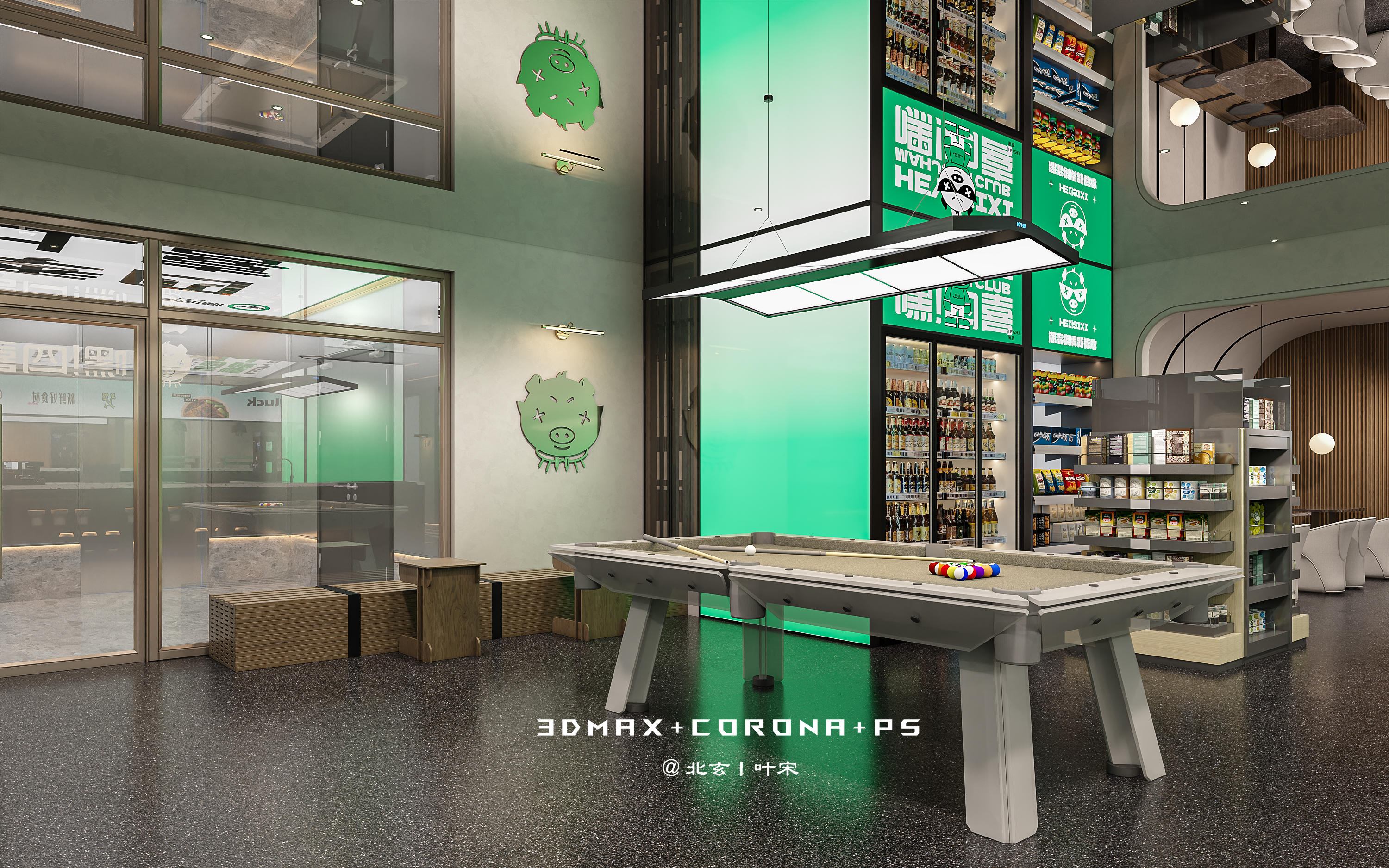 棋牌室设计的艺术 丨 让你一眼就爱上的秘诀-14