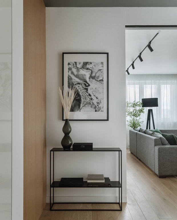 Воздушная квартира 78 м² для мамы и дочки-школьницы от Ксении Коноваловой || 02 - Архитектурный журнал ADCity-2