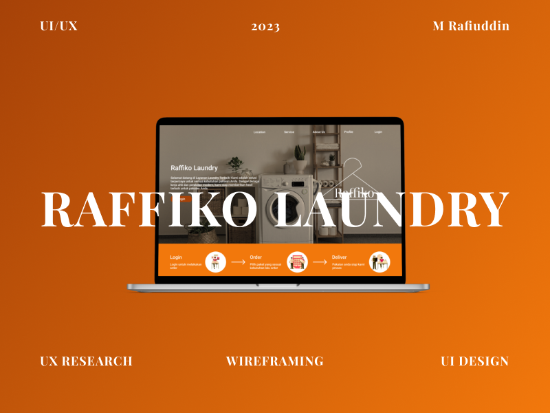 Raffiko Laundry Web Application UI/UX Study Case-0