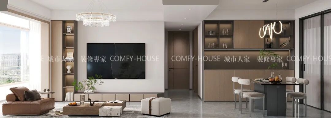 【玖玺城】149㎡|双阳台户型这样设计,多出6㎡收纳空间-1