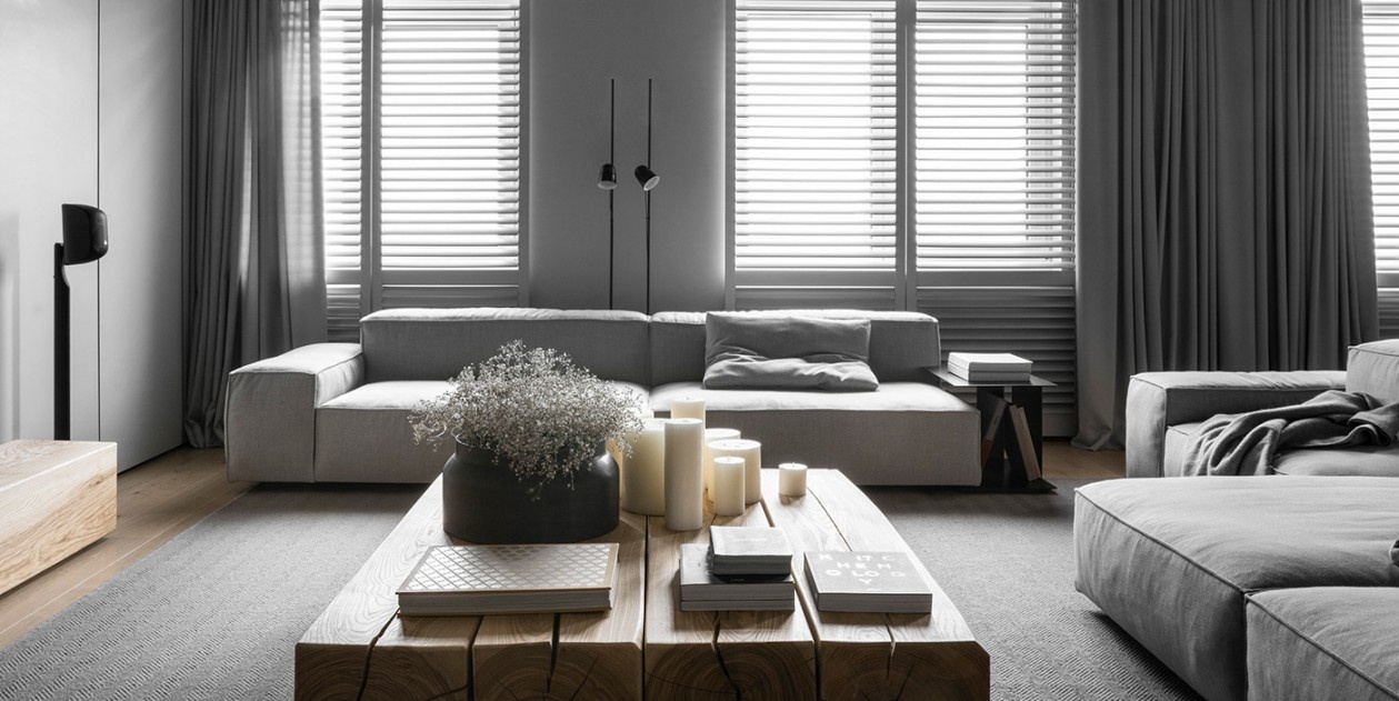 极简轻工业风公寓设计丨line architects-10