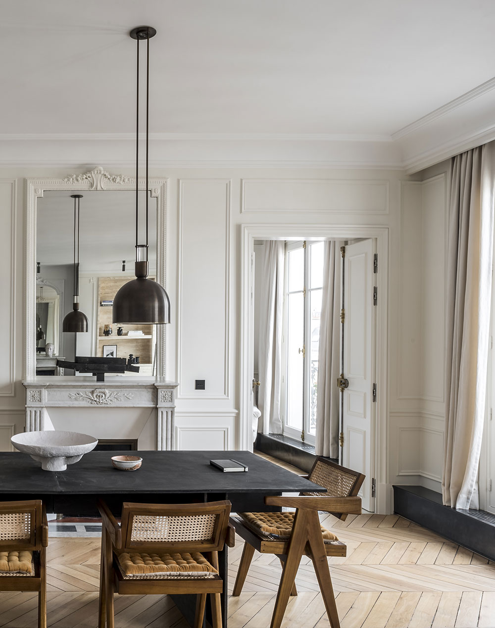 精致巴黎公寓中天然石材之美-2