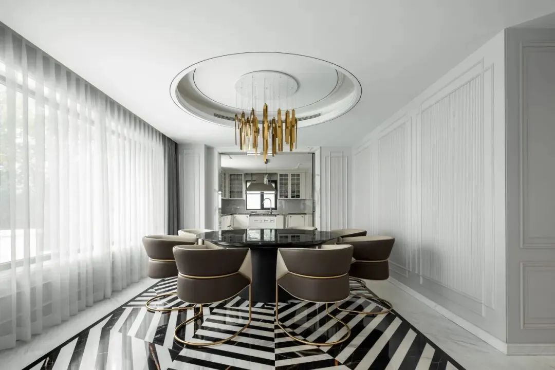 现代法式华居丨中国北京丨清美空间设计-71