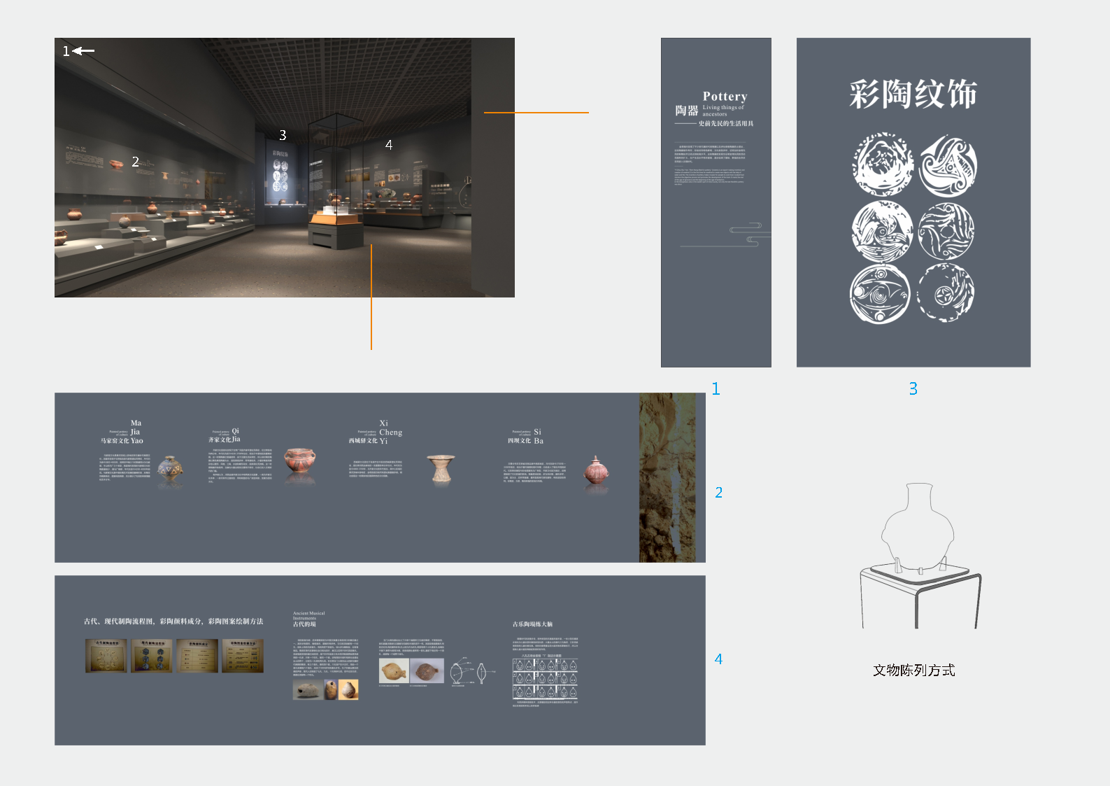 甘肃《金塔县博物馆》深化设计方案丨中国甘肃丨柒虹宇,郭翔-33