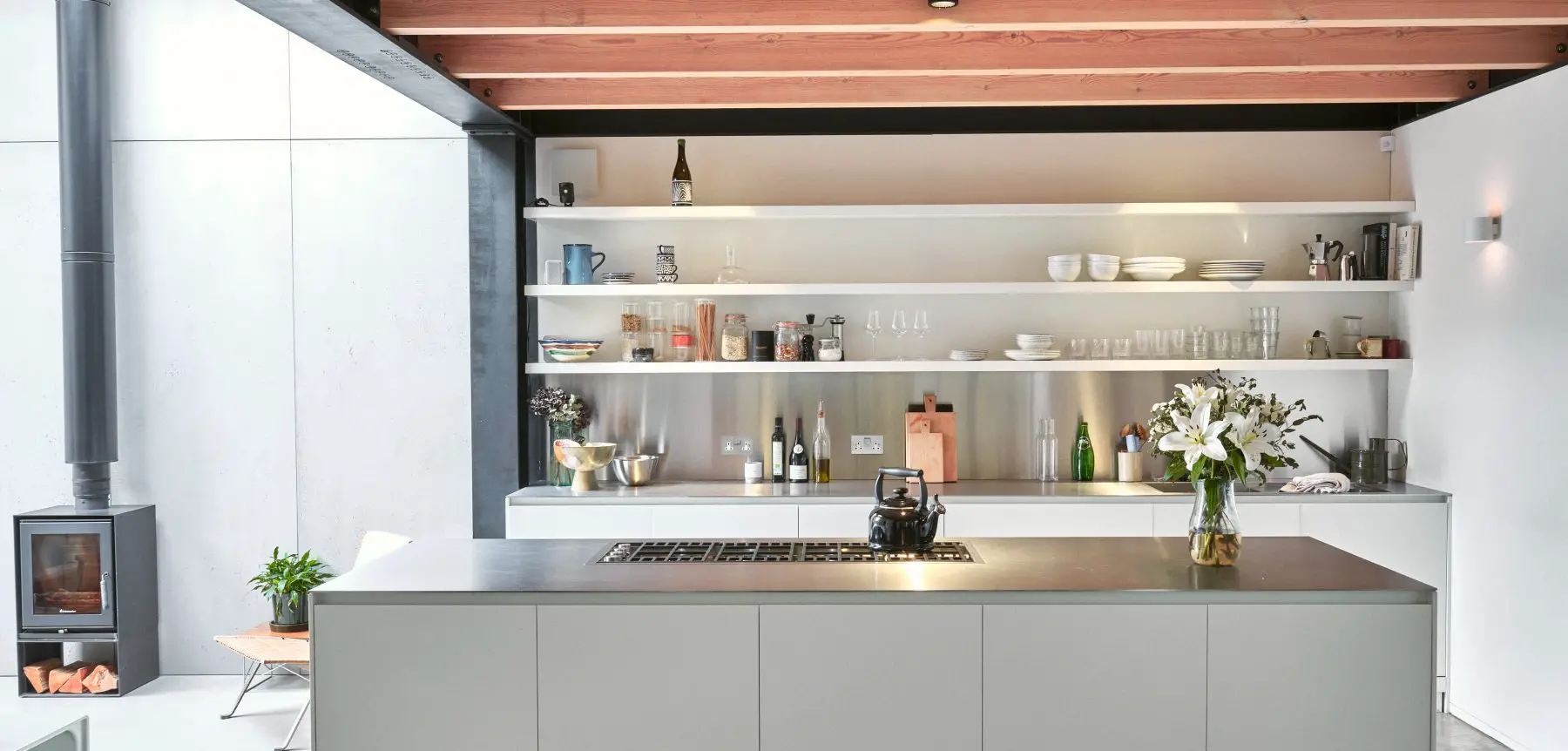 伦敦白教堂设计住宅 | 旧酒厂改造的现代简约之家-4