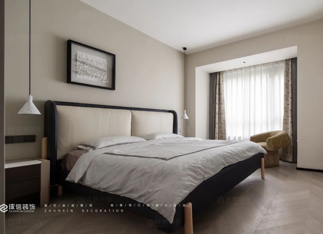 湖山壹号法式混搭别墅设计丨中国重庆丨琢信装饰-43