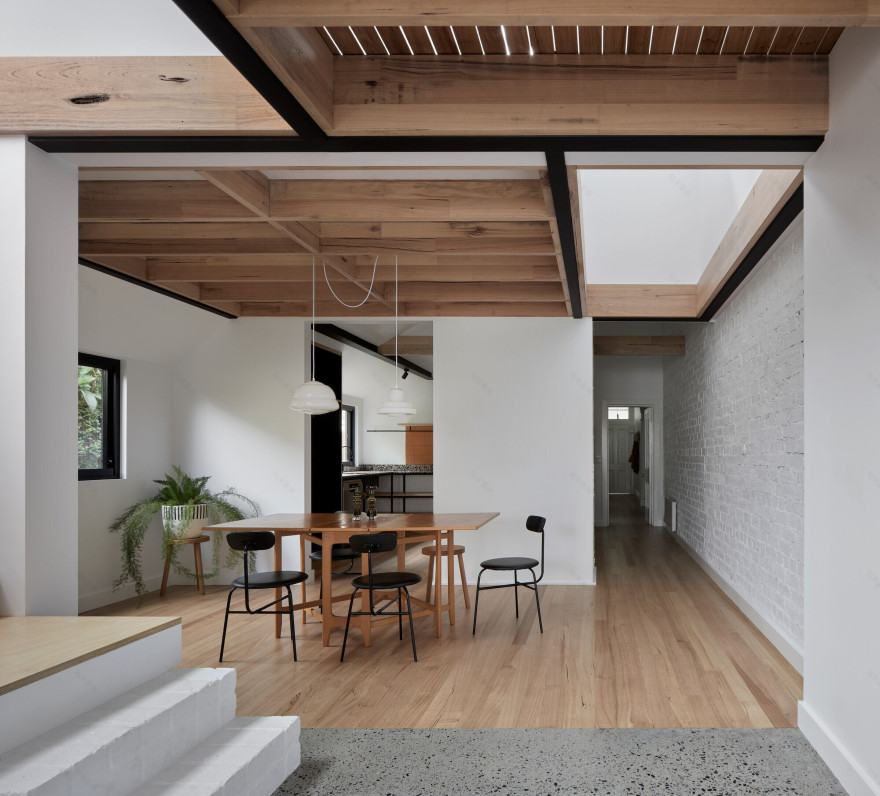 墨尔本 Peek House 现代改造丨澳大利亚墨尔本丨Kuzman Architecture-6