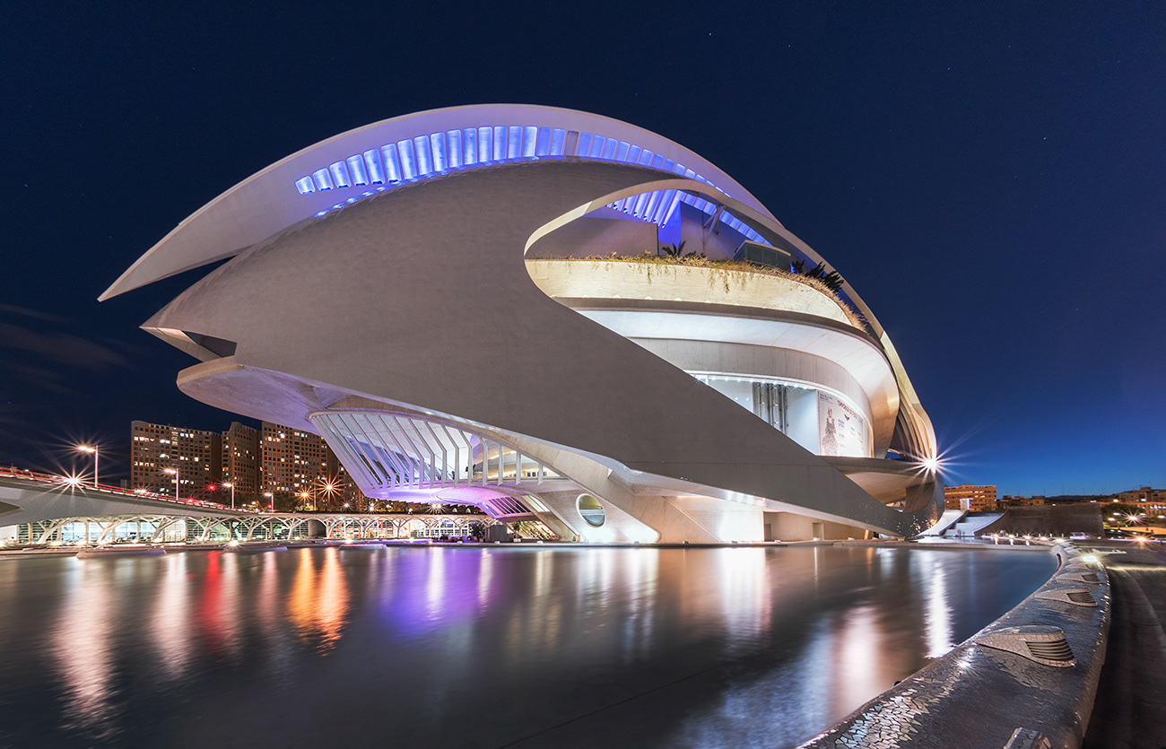 艺术与科学城丨Santiago Calatrava-14