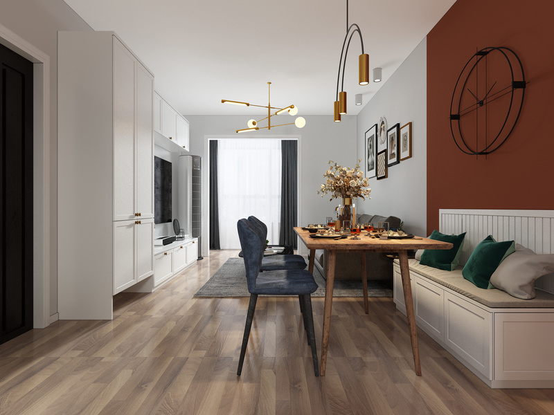 天津南开悦玺复古北欧风设计丨中国天津丨天津创之鸿装饰-11