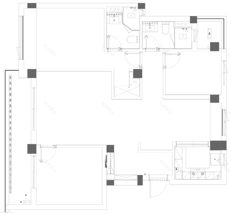 星之里杭州精装改造丨中国杭州丨菲拉设计-68