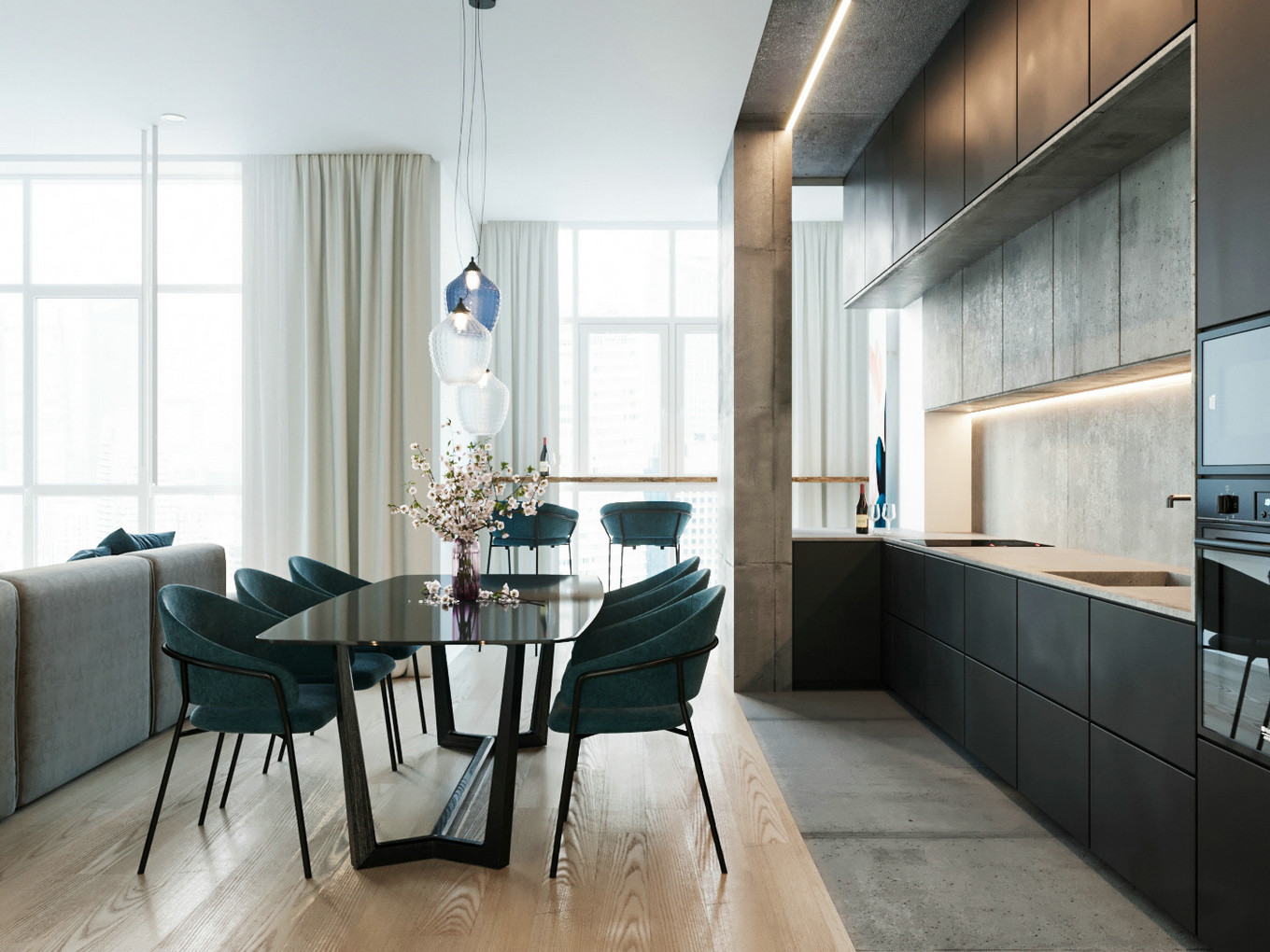 简到深处自然美 | 高级灰++ 蓝绿系高清大图下载-4