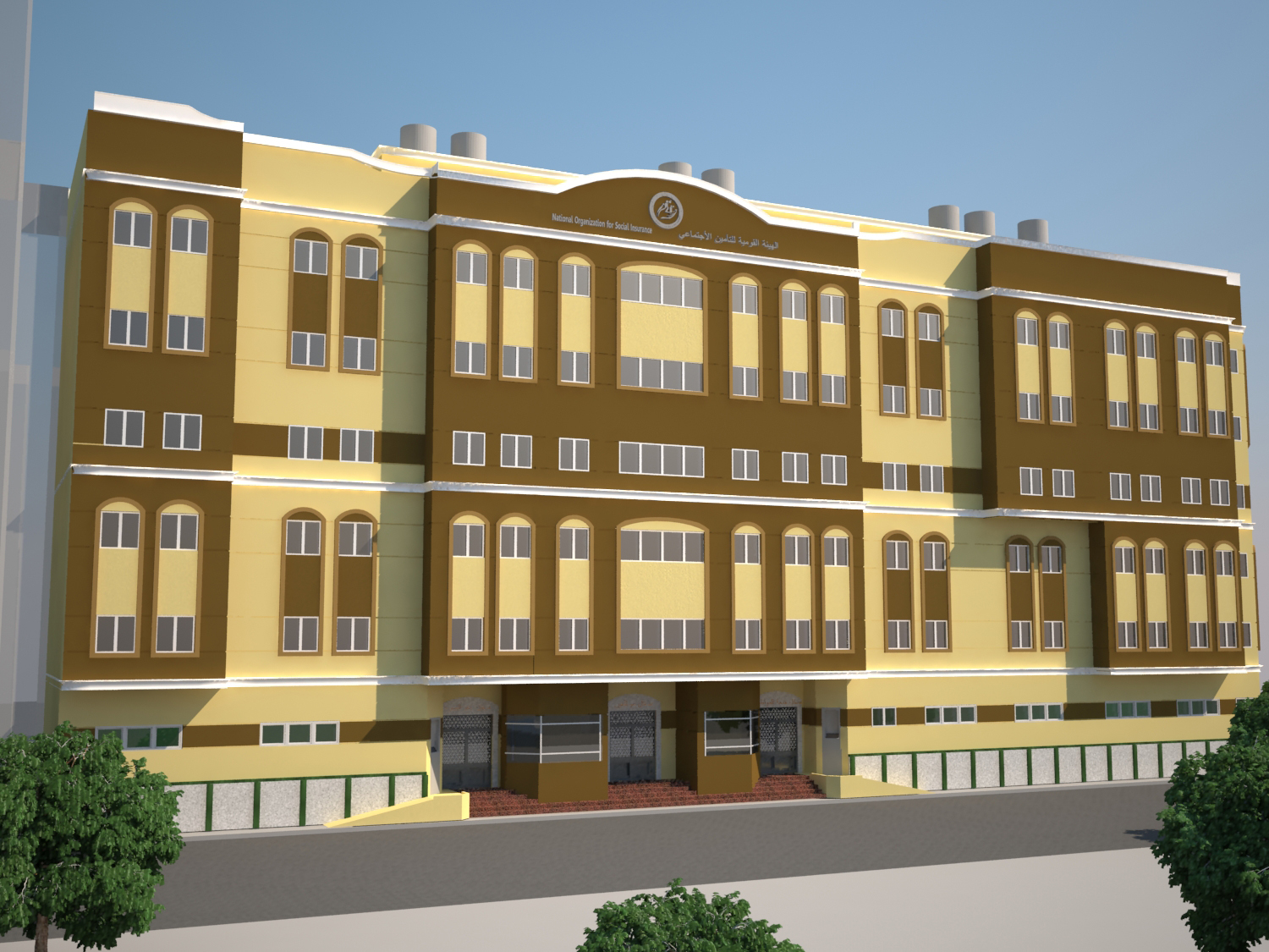 埃及 Azizia 社会保险公司办公楼-13