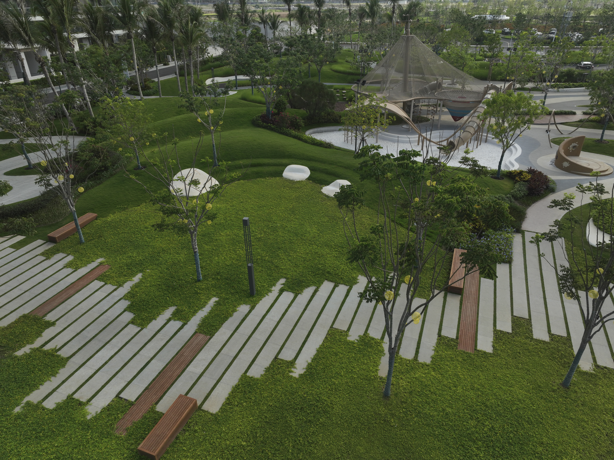 三亚崖州湾科技城通海公园五区丨中国三亚丨成都麦微景观建筑事务所-104