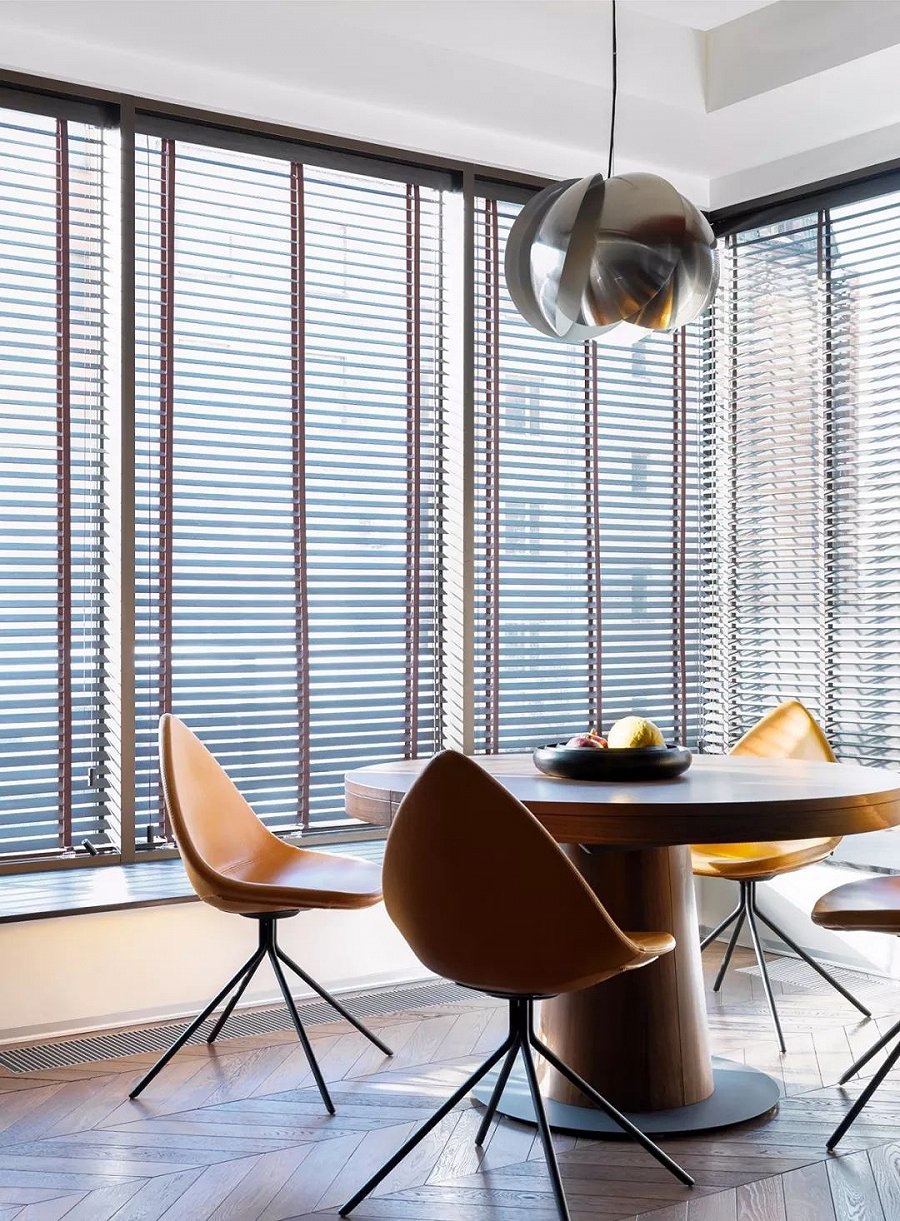 莫斯科现代风公寓设计，刚柔并重的艺术宅邸-4