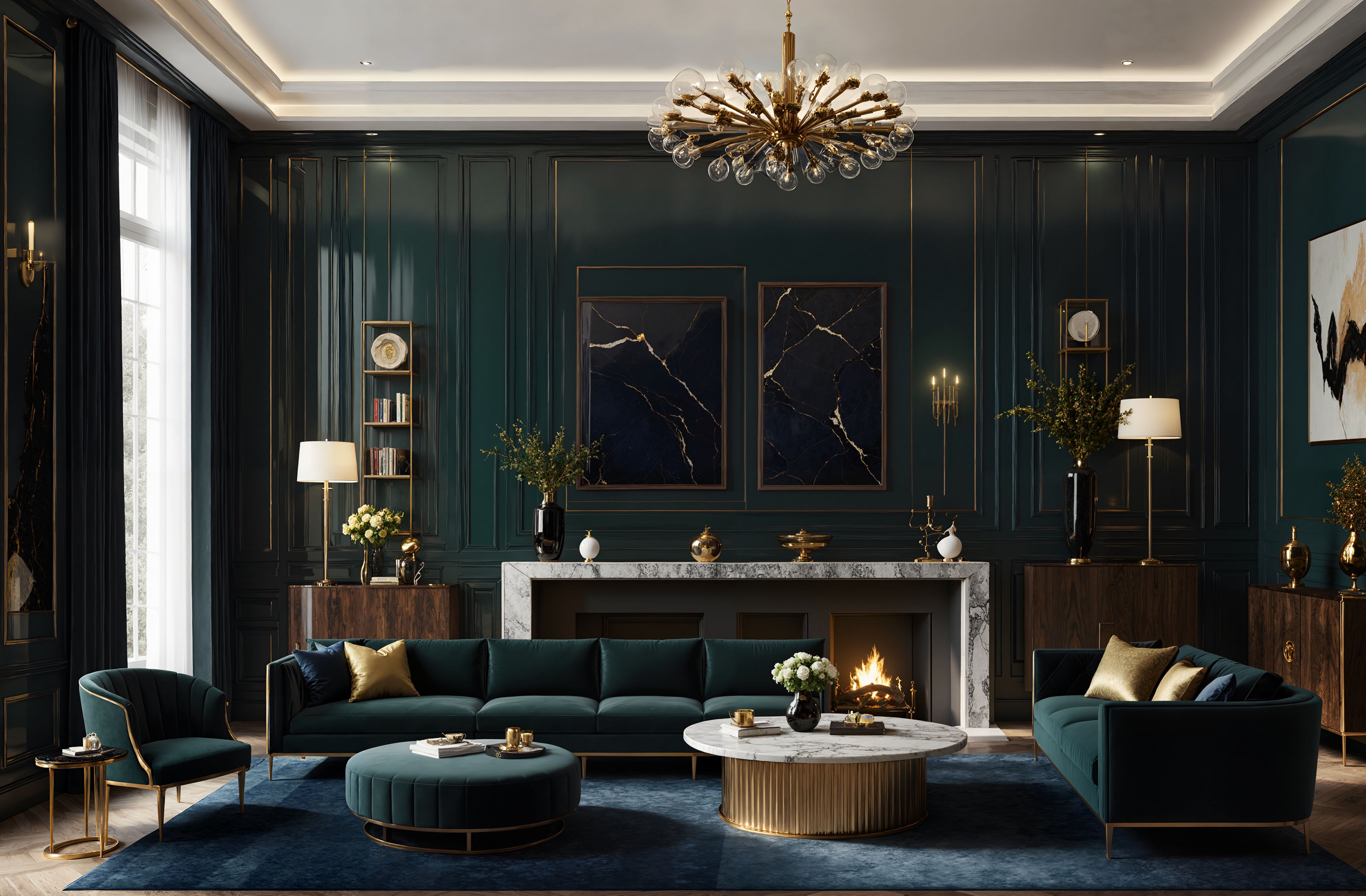 砸碎极简！在墨绿丝绒里藏了一颗复古核弹-12