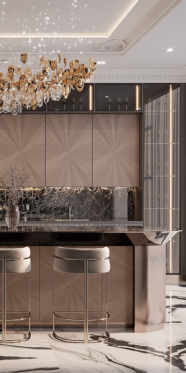 豪华客厅丨Mohammed Yossef-27