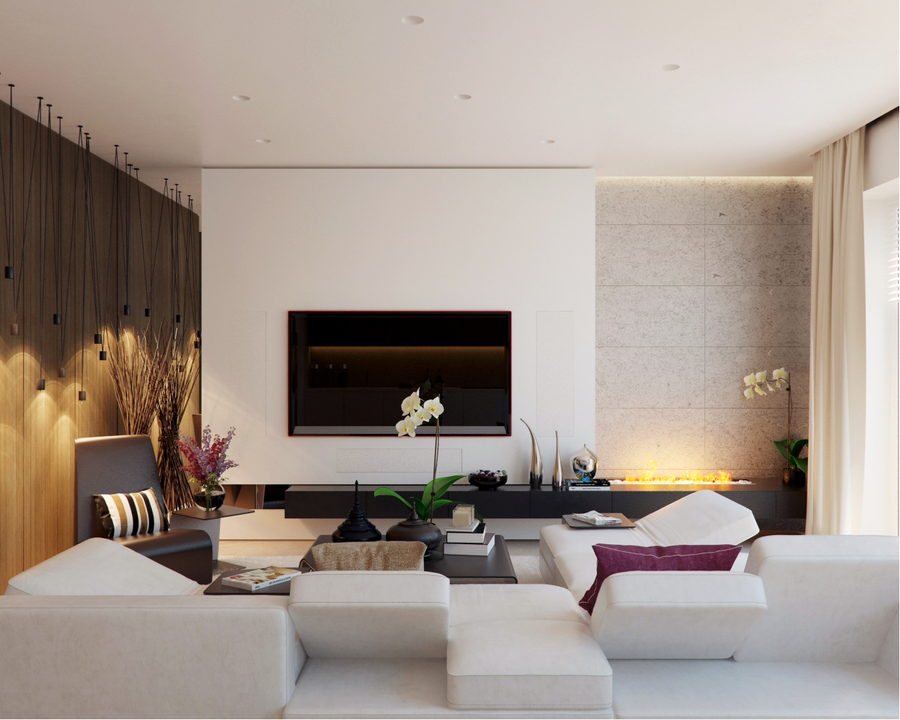 The interior of the apartment is 125 m  in a residential complex Felicita Alexandra Fedorova-5