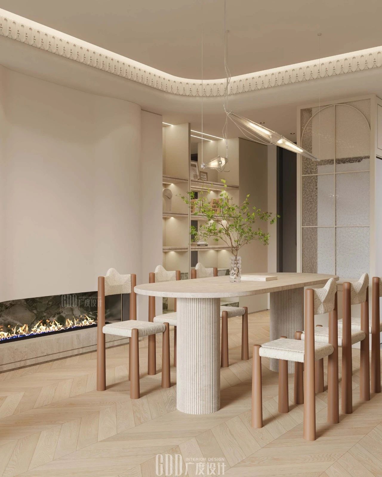 港融·江山壹号样板间丨中国福建丨GDD 广度设计-125