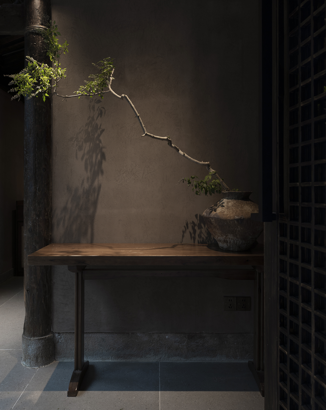 晋江咕曼嗒蔬食料理餐厅设计丨中国福建丨泉州市结禾设计机构-9