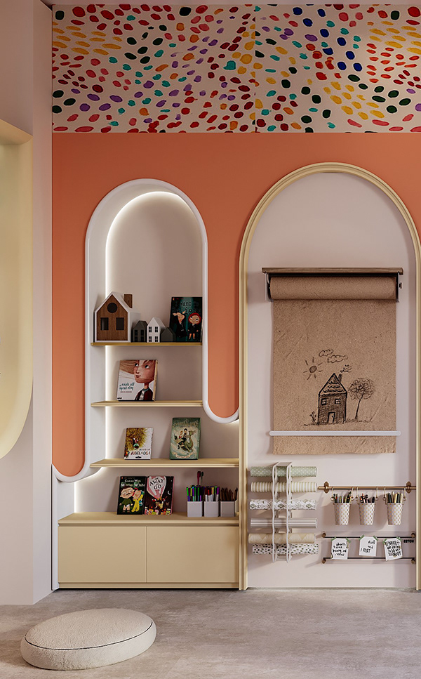 儿童学习之家艺术室丨阿联酋迪拜-12