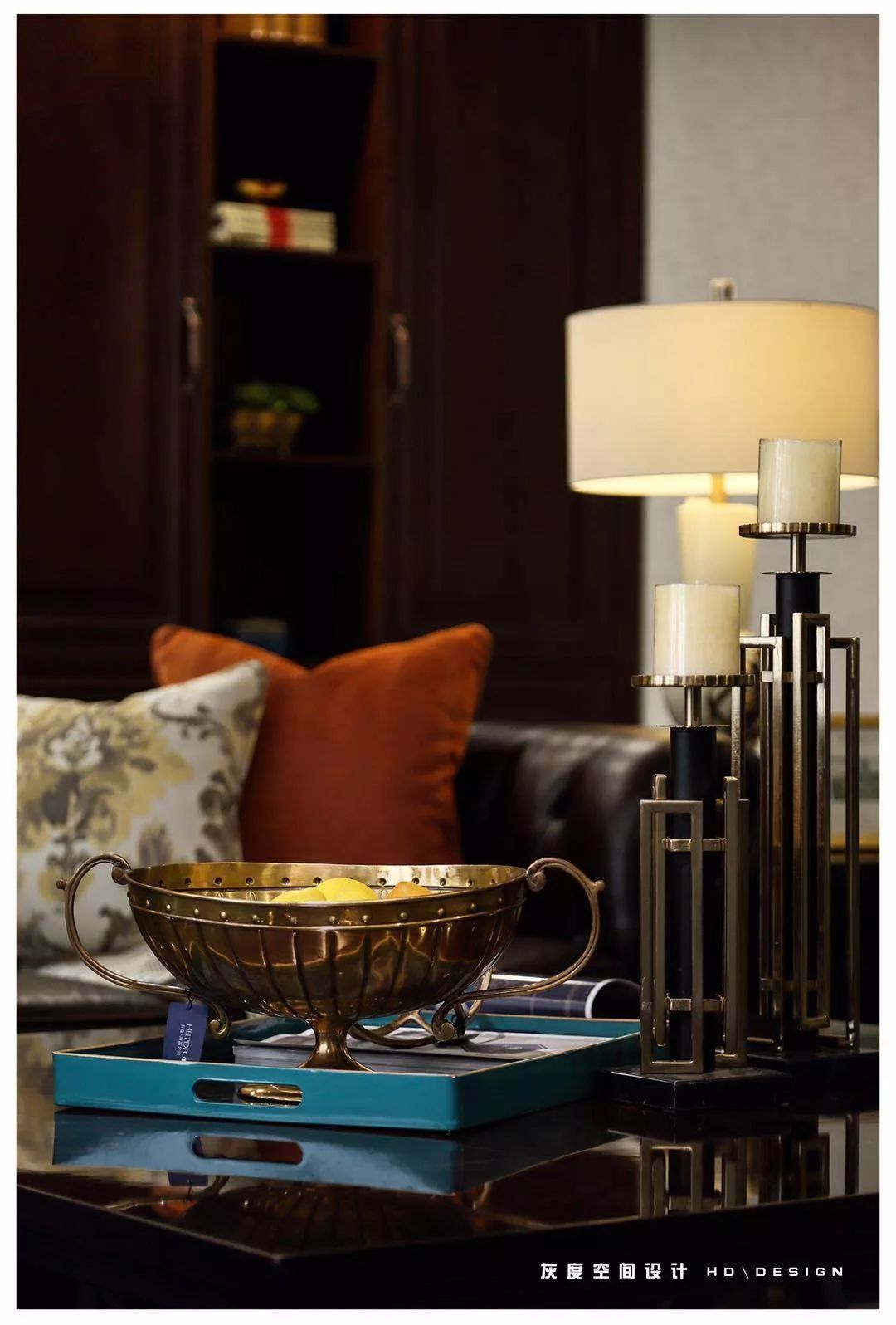 美式轻奢风,宁波世贸滨江府 260㎡叠墅设计-29