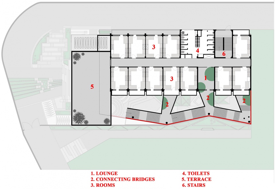 圣安德鲁斯技术与管理学院女生宿舍楼，印度 / Zero Energy Design Lab-61