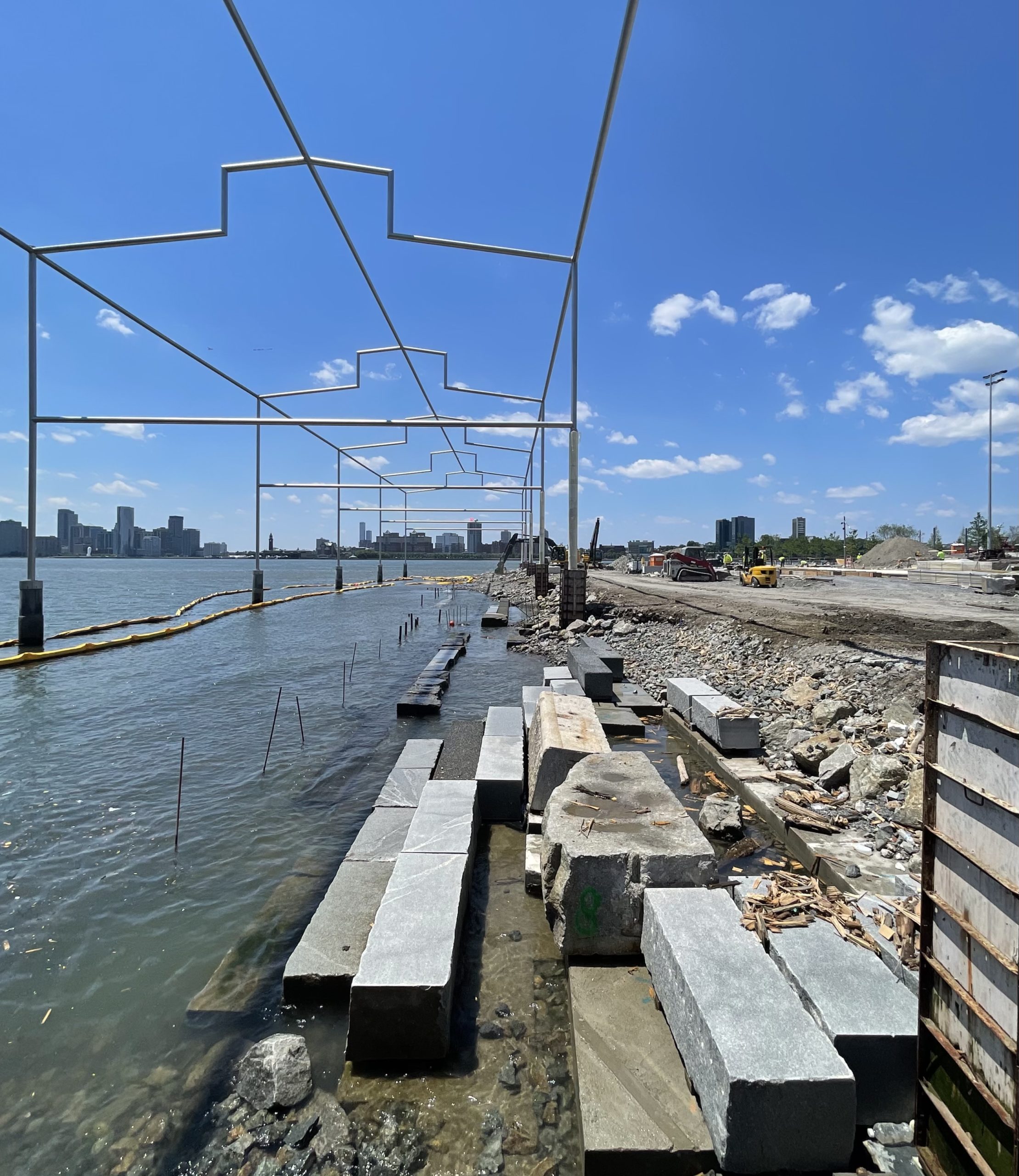 Tree Planting Begins at Gansevoort Peninsula Park on the West Village Waterfront, Manhattan - New York YIMBY-12
