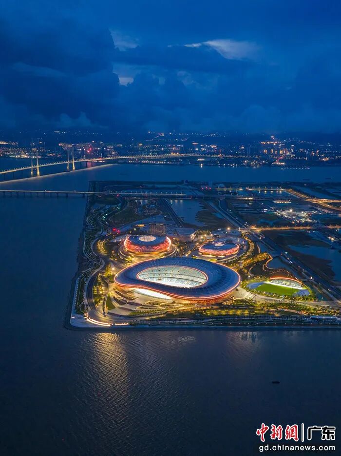 【媒体聚焦】中新网：粤超“开波”|大湾区文化体育中心灯光璀璨-12