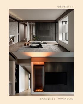 115㎡极致氛围的 Dream Home