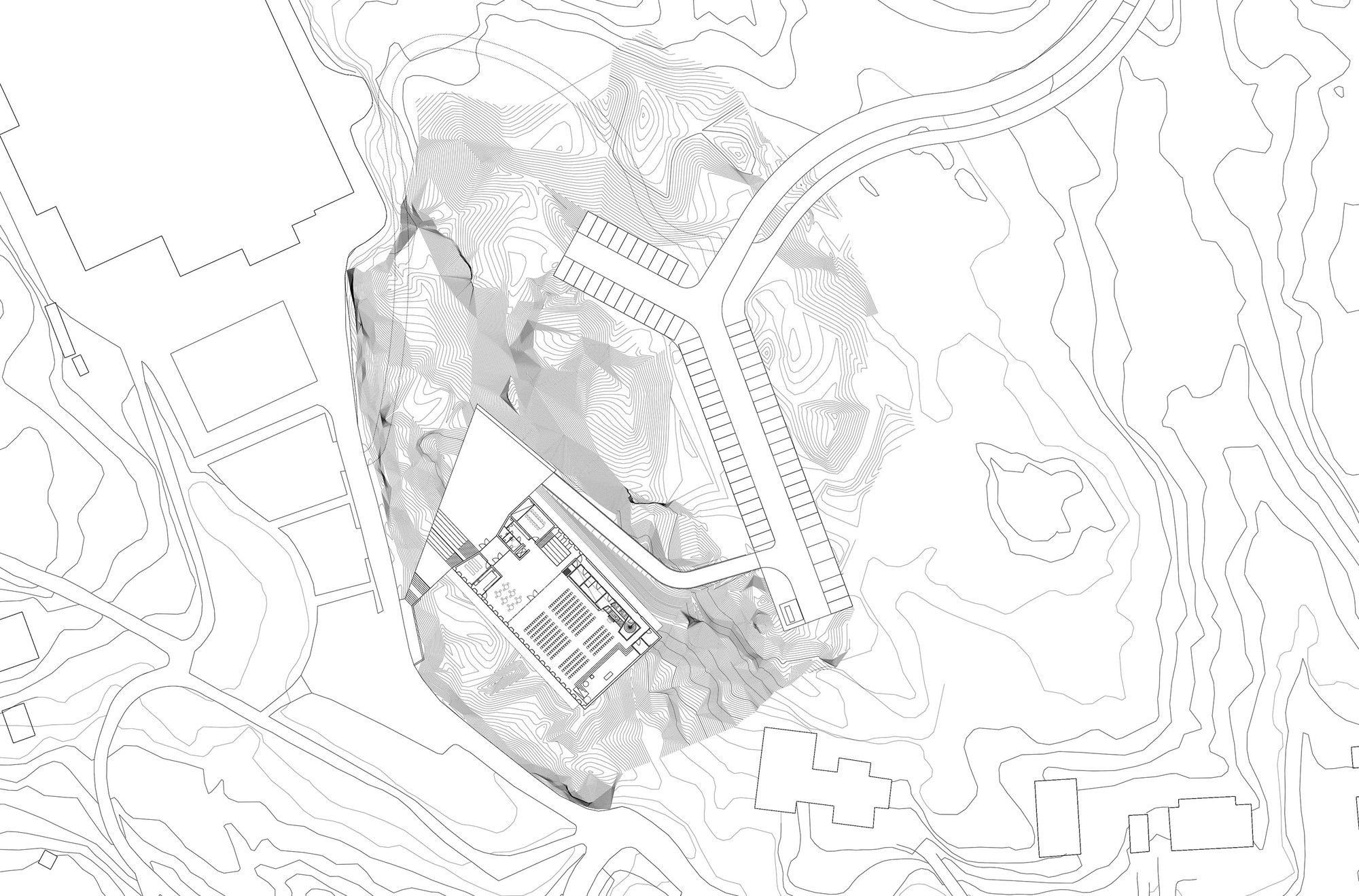 挪威 Knarvik 社区教堂——融入自然的信仰空间-44