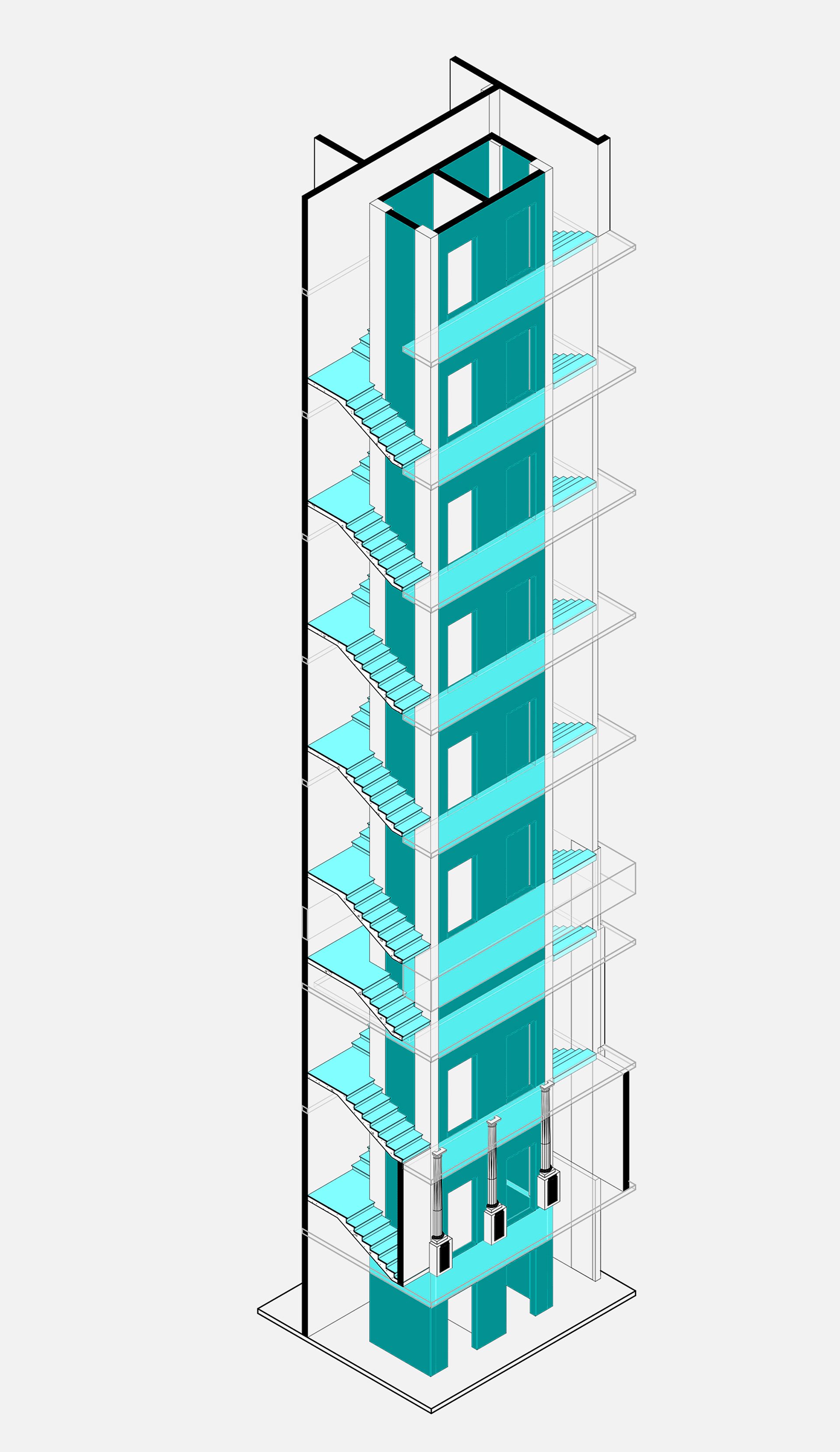 ElManshia 的 Georgian 酒店丨埃及亚历山大丨亚历山大大学美术学院-16