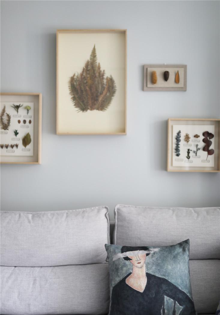 北京 80㎡独居空间,北欧风++ 定制柜打造舒适生活-12